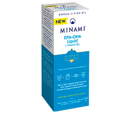 MINAMI EPA + DHA Liquid angle view